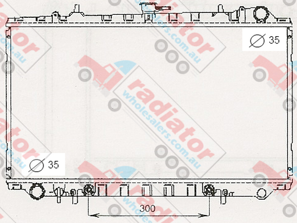 RW257186A Radiator